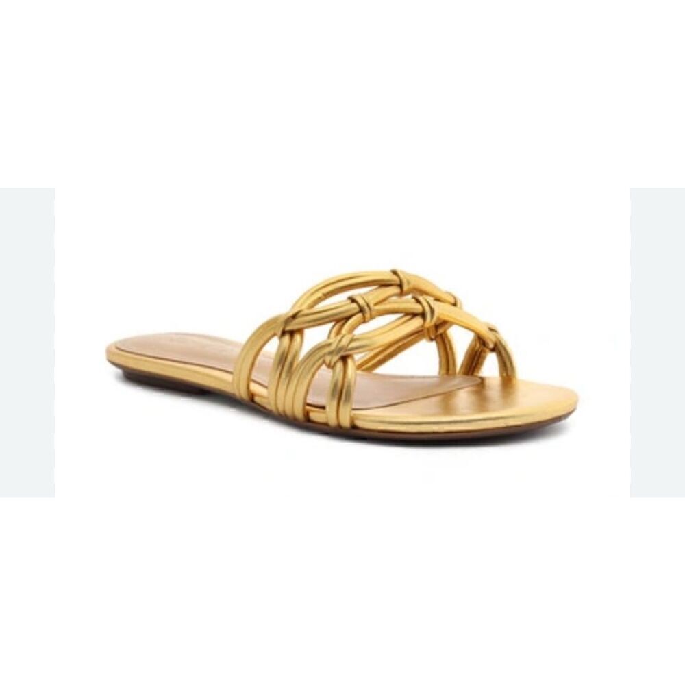 NWOB Schutz Soffy Flat Sandal